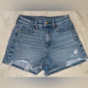 American Eagle Outfitters Light Blue Jean Shorts